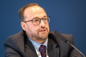 Photo of Chris Turner speaking at an event