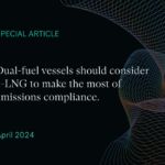 Dual-fuel vessels should consider e-LNG to make the most of emissions compliance.