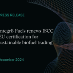 Integr8 Fuels renews ISCC EU certification for sustainable biofuel trading