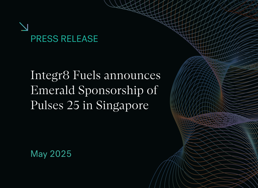 Integr8 Fuels announced as Emerald Sponsor and Cocktail Host at PULSES 25
