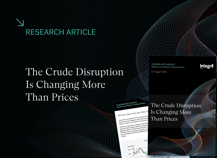 The Crude Disruption Is Changing More Than Prices